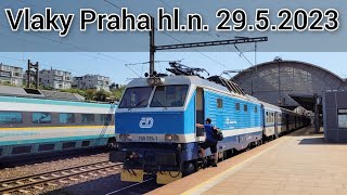 Vlaky Praha hl.n. 29.5.2023