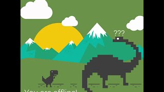 Hidden game in google chrome- dino screenshot 5