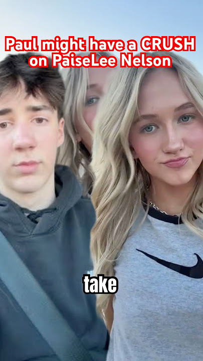 Paul too real has a HUGE CRUSH on PaiseLee Nelson #shorts