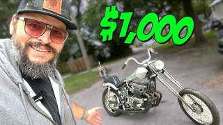 Why I bought the CHEAPEST CHOPPER on Facebook Marketplace