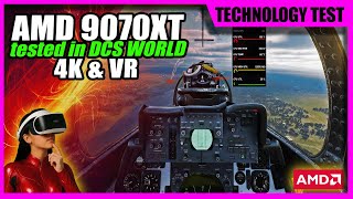 DCS World 9070XT Performance Test | 4K &amp;VR | Digital Combat Simulator