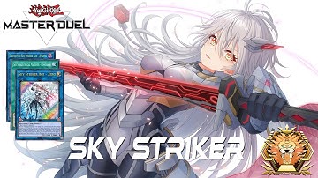 Sky Striker 40 & 60 Card Deck Master Rank Gameplay (November 2025) Yu-Gi-Oh: Master Duel - Kud0