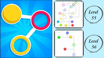 Color Dots: Level 55 , 56 – How to Solve? (Walkthrough)