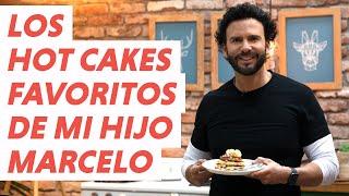 Hot Cakes Favoritos de mi hijo Marcelo | Cómo hacer hot cakes SALUDABLES | #ChefOropeza