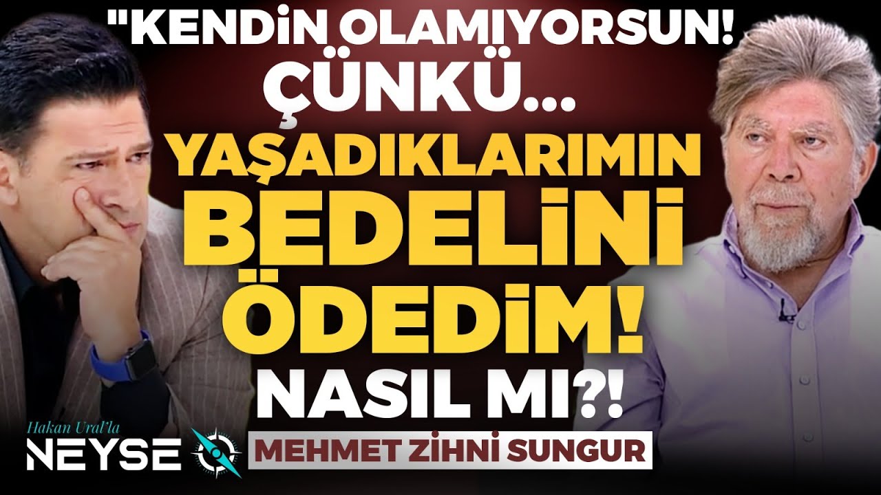 Kendin Olamıyorsun Çünkü... Yaşadıklarımın Bedelini Ödedim! Nasıl Mı!? | Mehmet Zihni Sungur