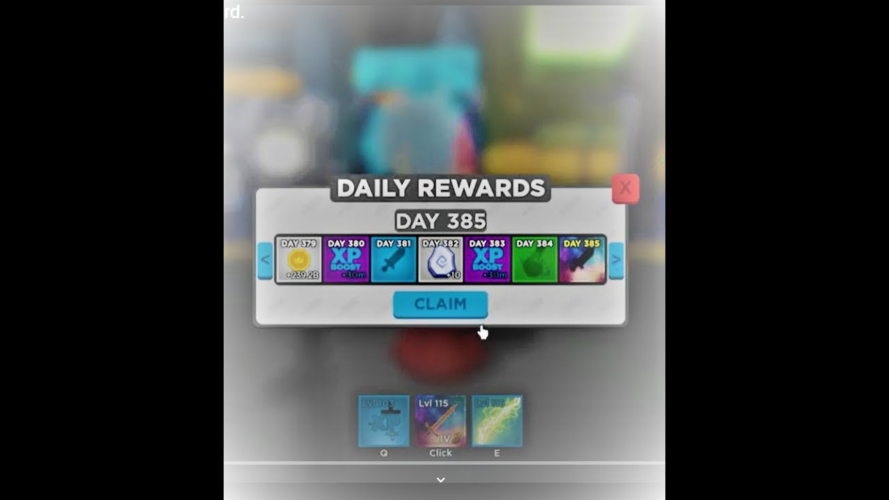 Day 385 FREE mythical reward Blade Quest YouTube