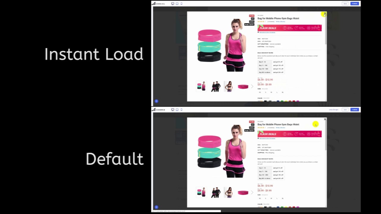 Speed Improvement with Instant Load | Supermarket BigCommerce Theme ...