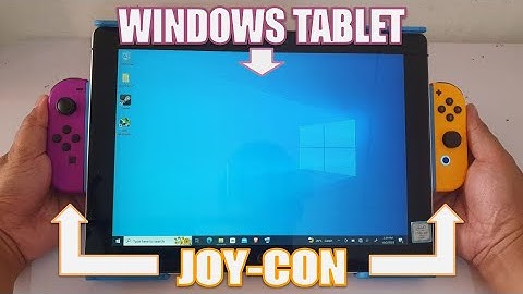 Turning Your Windows Tablet into a Gaming Handheld with Joy-Con