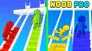 NOOB vs PRO - Bridge Race
