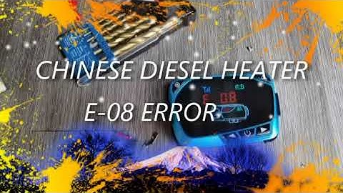 CHINESE DIESELVERWARMINGSFOUT E-08