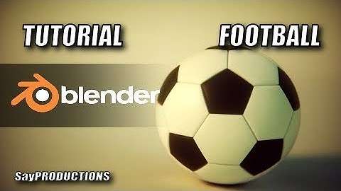 Blender 2.8 Tutorial - Soccer Ball Modelling