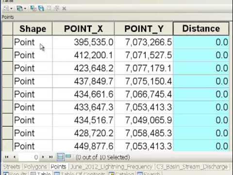 Week 7: 1) Preview of Arcmap Field Calculations Using Python - YouTube