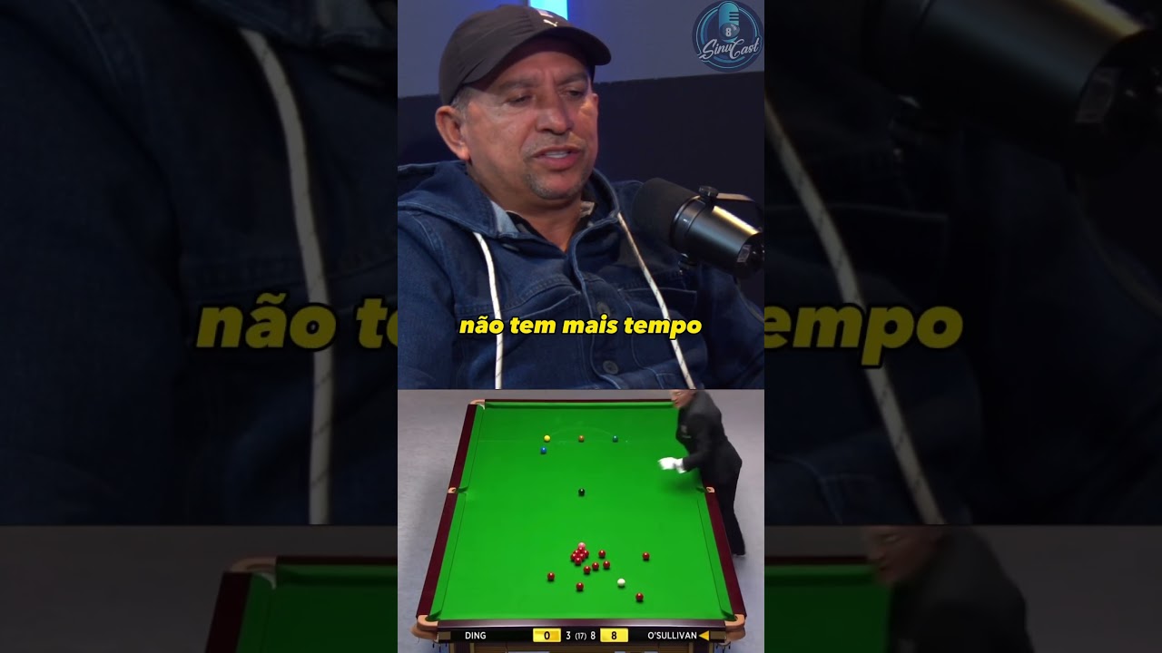 Baianinho De Maua fala se jogaria contra o Ronnie O’Sullivan