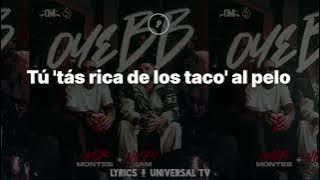 Omar Montes, Nicky Jam - Oye BB (Letra/Lyrics)