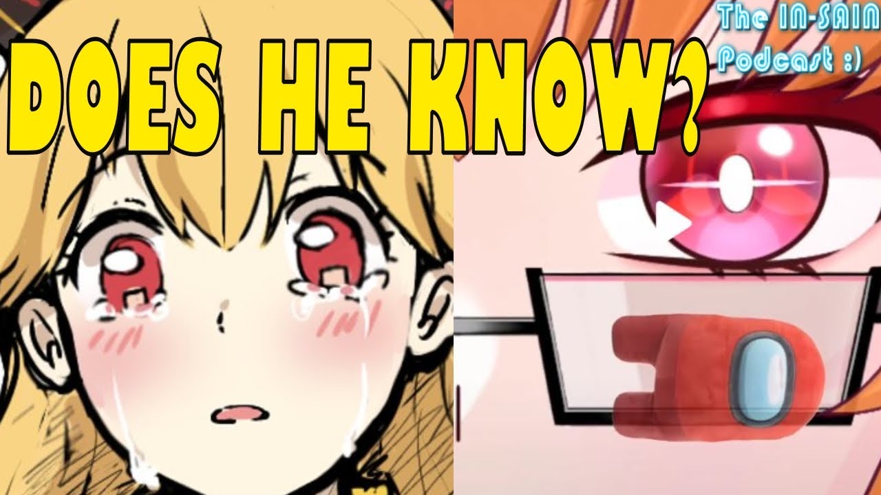 Why is everyone crying Among Us tears l Does he know? vtuber meme