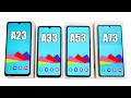 Что выбрать? Samsung Galaxy A23, A33, A53 или A73? ВСЕ НЕ ТАК ОЧЕВИДНО!