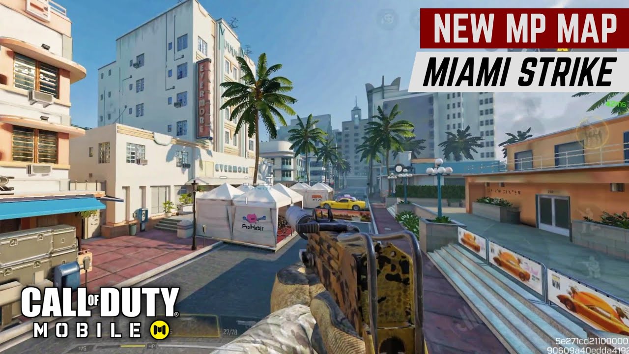 Call of Duty: Mobile New MP Map - Miami Strike (Gameplay & Walkaround)
