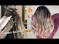 Root melt | Baby light balayage | Pravana | Redken | Schwartzkopf