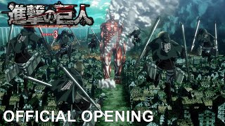Attack on Titan Season 3 Part 2 Opening MovieLinked Horizon「Doukei to Shikabane no Michi」