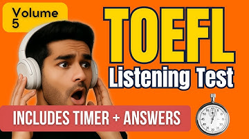 Only 3% of Students Can Get All These TOEFL Listening Questions Right! | Volume 5