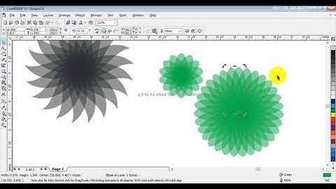 DTP WORKSHOP DAY 17 SHADOW AND TRANSPARENT TOOL  CORELDRAW EXCELANKUSH ANKUSH GARG TUTORIALS IN HIND