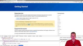 Building a Angular4+ Web App | S4P63 | Install Bootstrap functionality with ng bootstrap