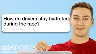 F1 Driver George Russell Replies to Fans on the Internet | GQ Sports