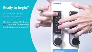 ML51 Digital Cabinet Lock – How to turn the Sound Off by ASSA ABLOY Opening Solutions New Zealand 103 views 5 years ago 1 minute, 4 seconds