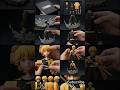 ⚡ Zenitsu Action Figure Assembly! Demon Slayer Thunder Breathing #Shorts