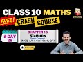 free crash course for 10th class Day 28 | Class 10 maths full syllabus revision | Class 10 Ch 13 MCQ