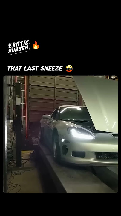 Cars sneeze too