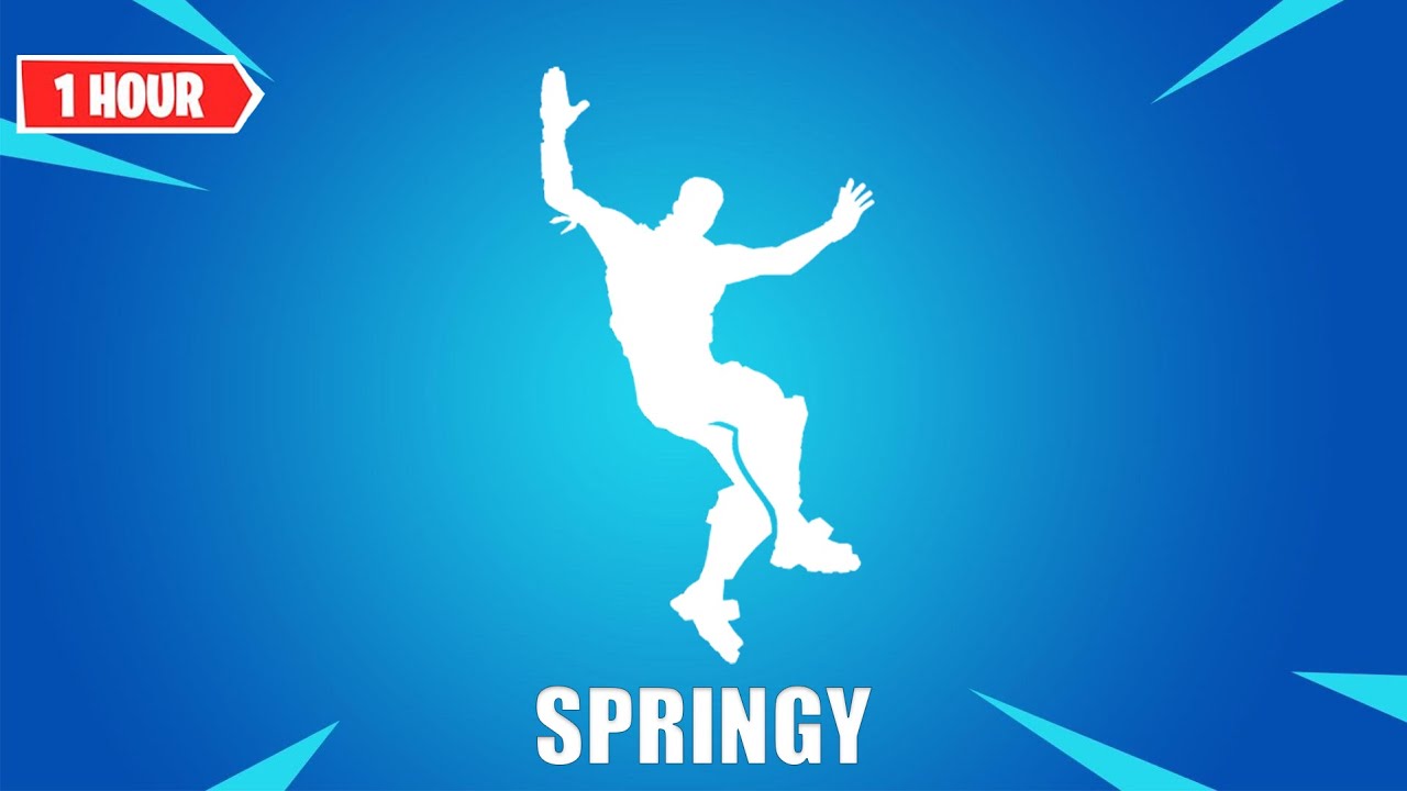 Fortnite SPRINGY 1 Hour Emote Fortnite YouTube