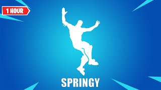 Fortnite SPRINGY 1 Hour | Emote Fortnite