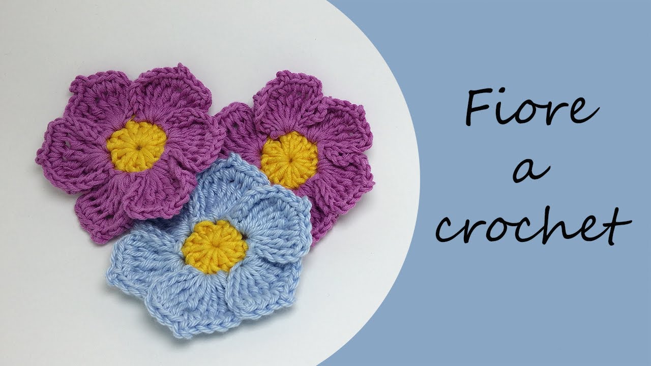 Fiore a uncinetto facile e veloce. Scopri come farlo