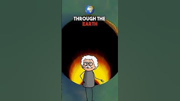 What If You Dug a Hole Through Earth and Jumped In? 🌍💥 #shorts