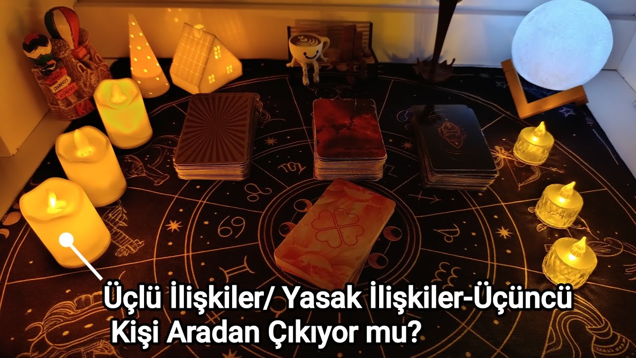 Üçlü İlişkiler/ Yasak İlişkiler-Üçüncü Kişi Aradan Çıkıyor mu? #tarot #keşfet #üçlüilişkiler 🌔