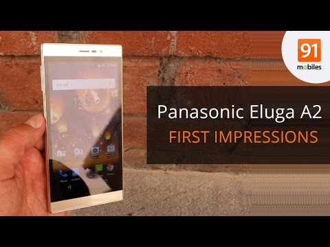 Panasonic Eluga A2: First Impressions | First Look | Event