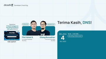 Dicoding Developer Coaching #95 | Terima Kasih, DNS!