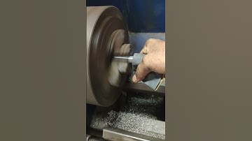 Mild Steel Shining by Lathe Machine using Emery Paper || Turning and Facing Process by Lathe Machine