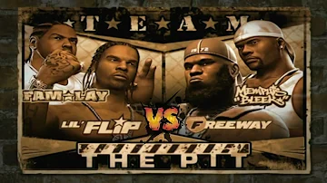 Def Jam Fight For NY | FAM-LAY & LIL FLIP vs FREEWAY & MEMPHIS BLEEK | 2 Matches | HARD! (PS3 1080p)