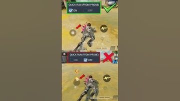 ✅ Best Quick Run From Prone Settings in CODM BR 🔥💯 Codmobile Tips and Tricks #shorts #codmbr #cod