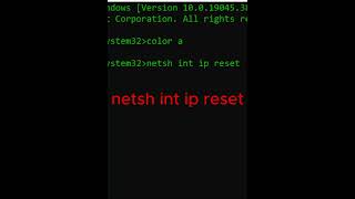 Fix Internet Connection | Reset Network Settings | Windows CMD Tutorial #InternetFix #networkreset