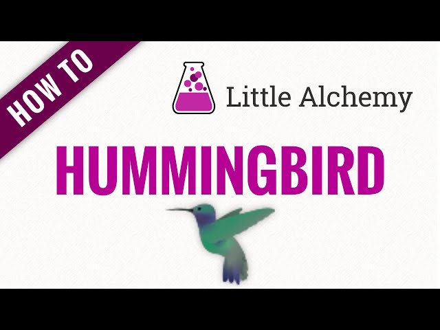 Hummingbird, Little Alchemy Wiki