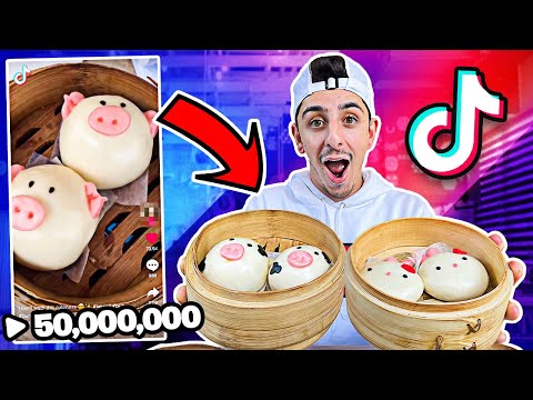 Eating at the MOST VIRAL TikTok Restaurants in my City!