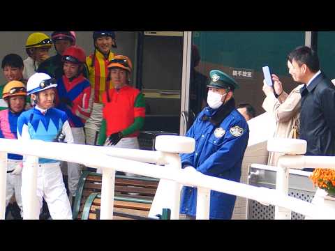 【武豊】ジュンコに力強く挨拶をしてアドマイヤテラに騎乗