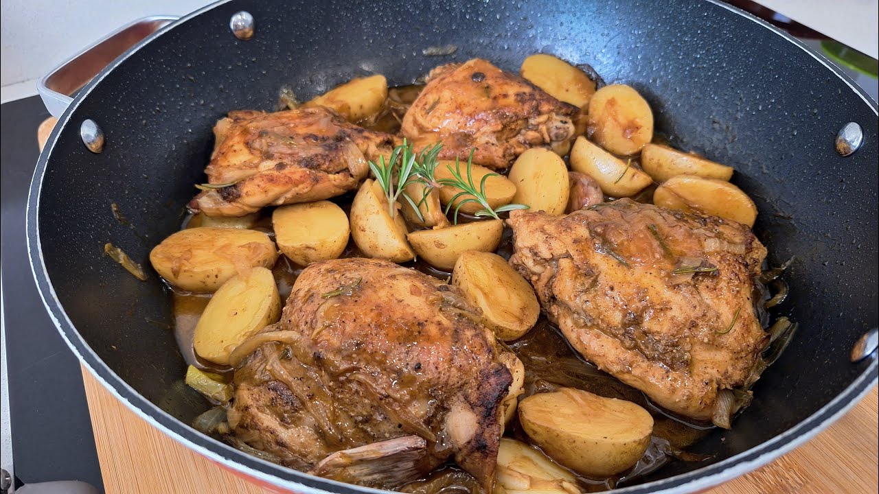 CONTRAMUSLOS DE POLLO A LA CERVEZA