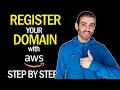 How to register and setup a Domain on AWS | Step by Step Tutorial