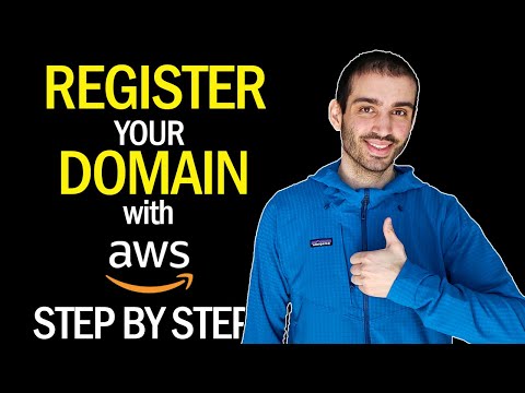 How to register and setup a Domain on AWS | Step by Step Tutorial