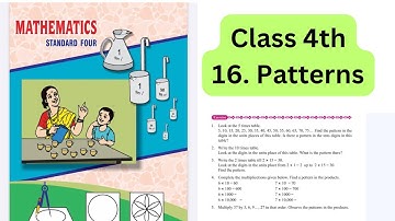 Class 4th|Patterns|Chapter 16|Maharashtra State Board|Page No 87|Maths| Exercise Solution|