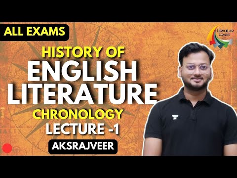 History of English Literature by AKSRajveer || अब पूरी History की  Chronology याद रहेगी